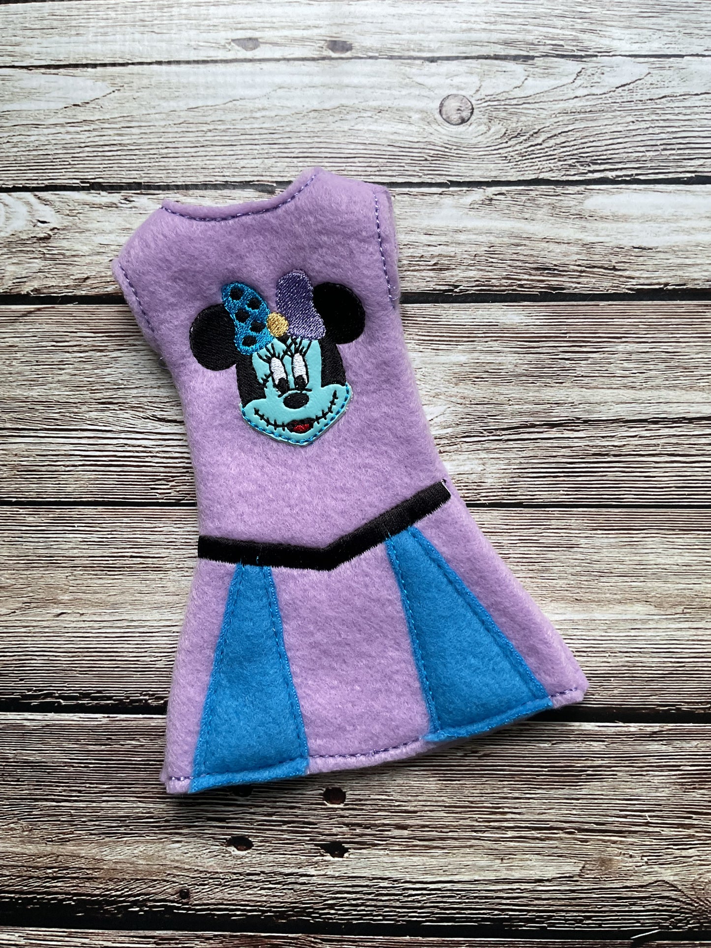 (158) Holiday Elf/Doll Sweater Minnie Sally Cheer Dress
