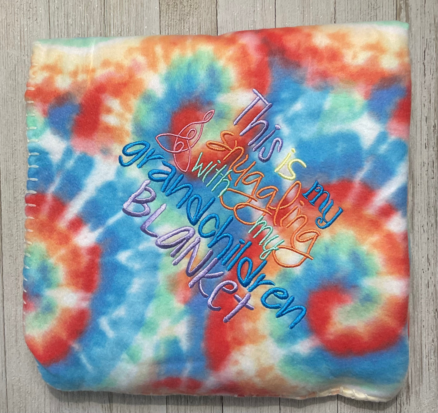 This is my snuggling with my grandchildren blanket lap blanket