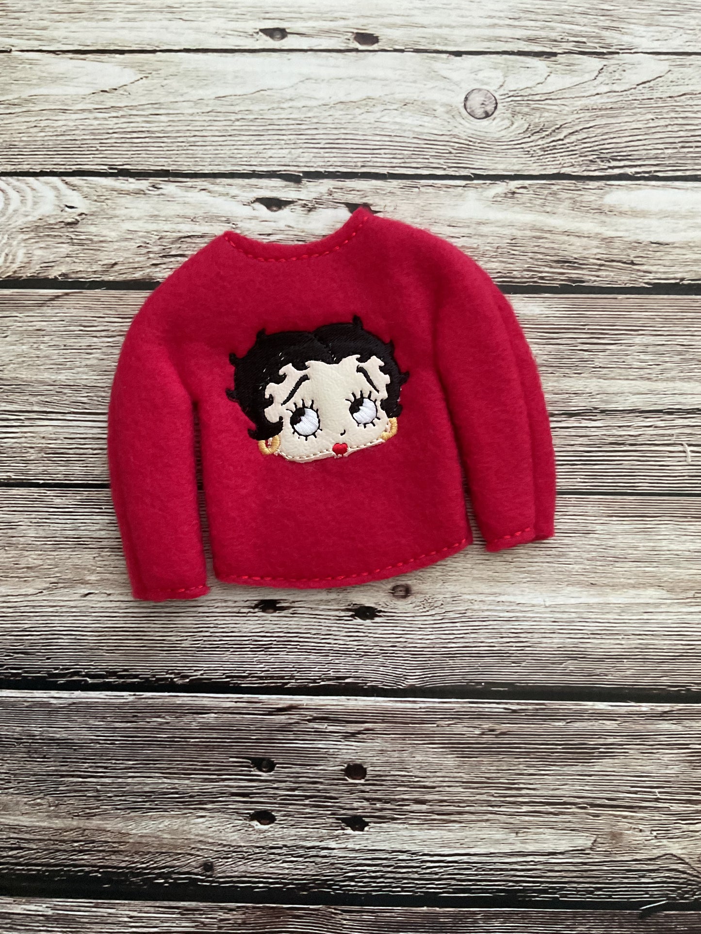 (212) Holiday Elf/Doll Sweater Betty B