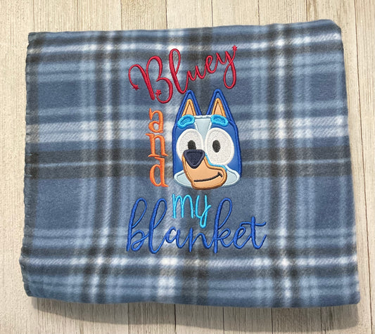 Bluey and my Blanket lap blanket