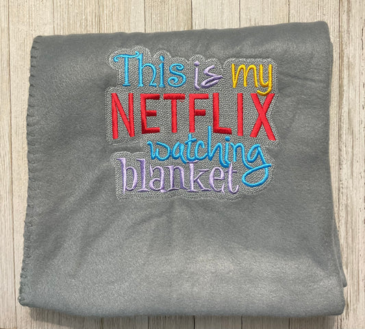 This is my Netflix watching blanket lap blanket