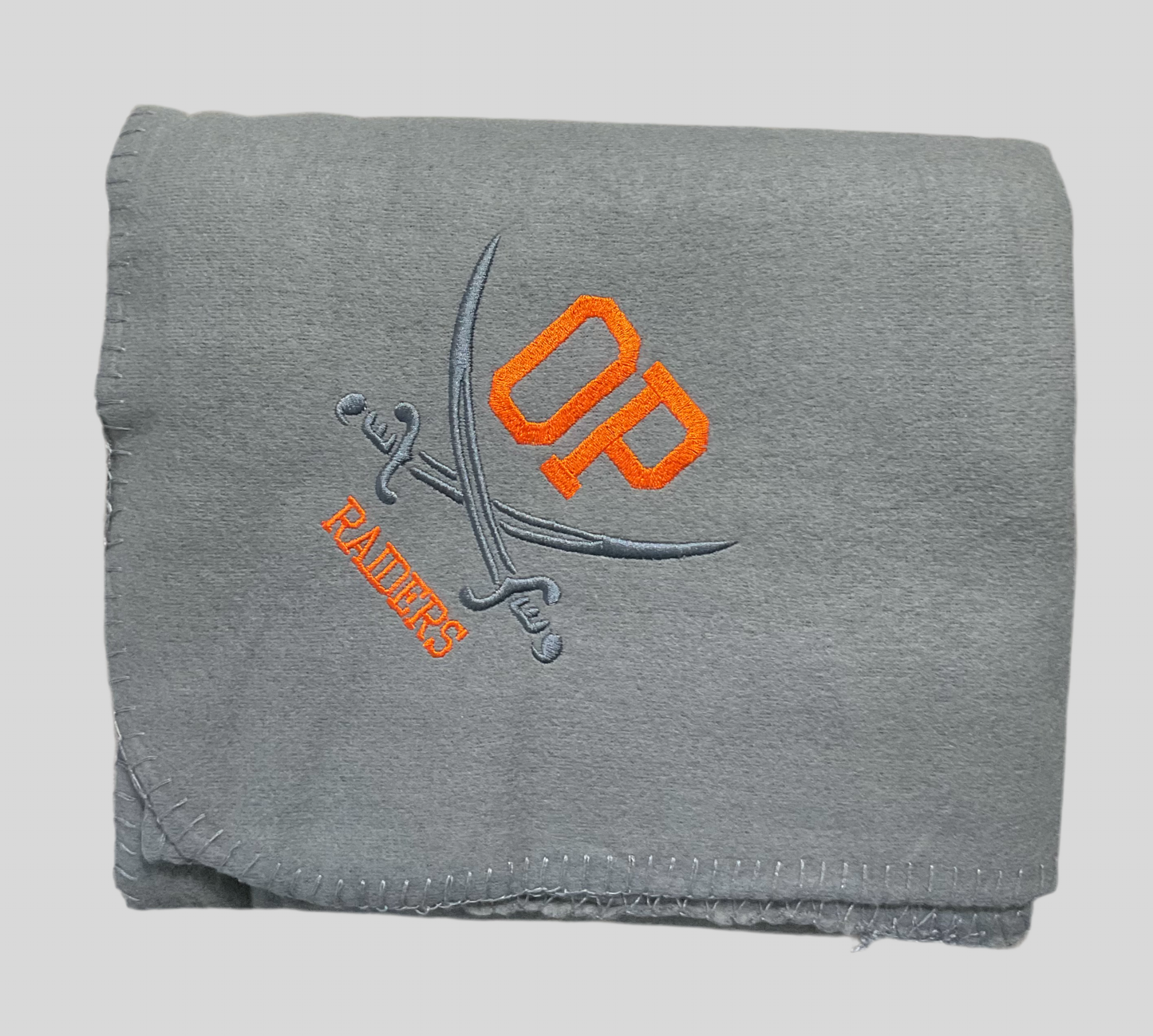 Embroidered Lap Blanket