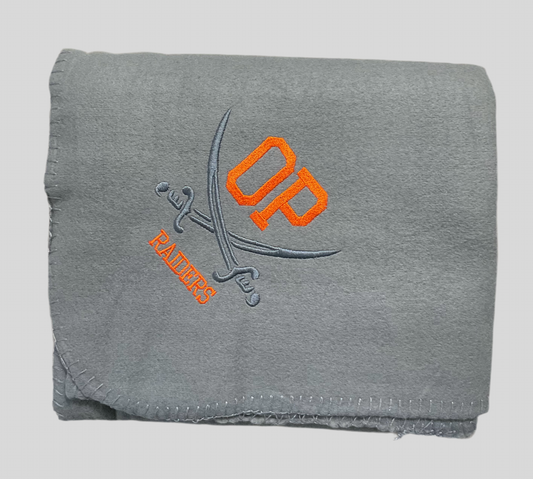 Embroidered Lap Blanket