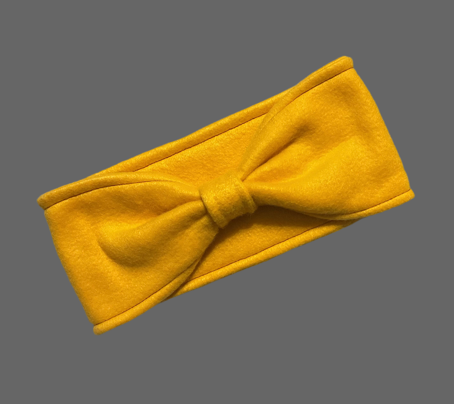 Gold Fleece Ear Warmer Headband