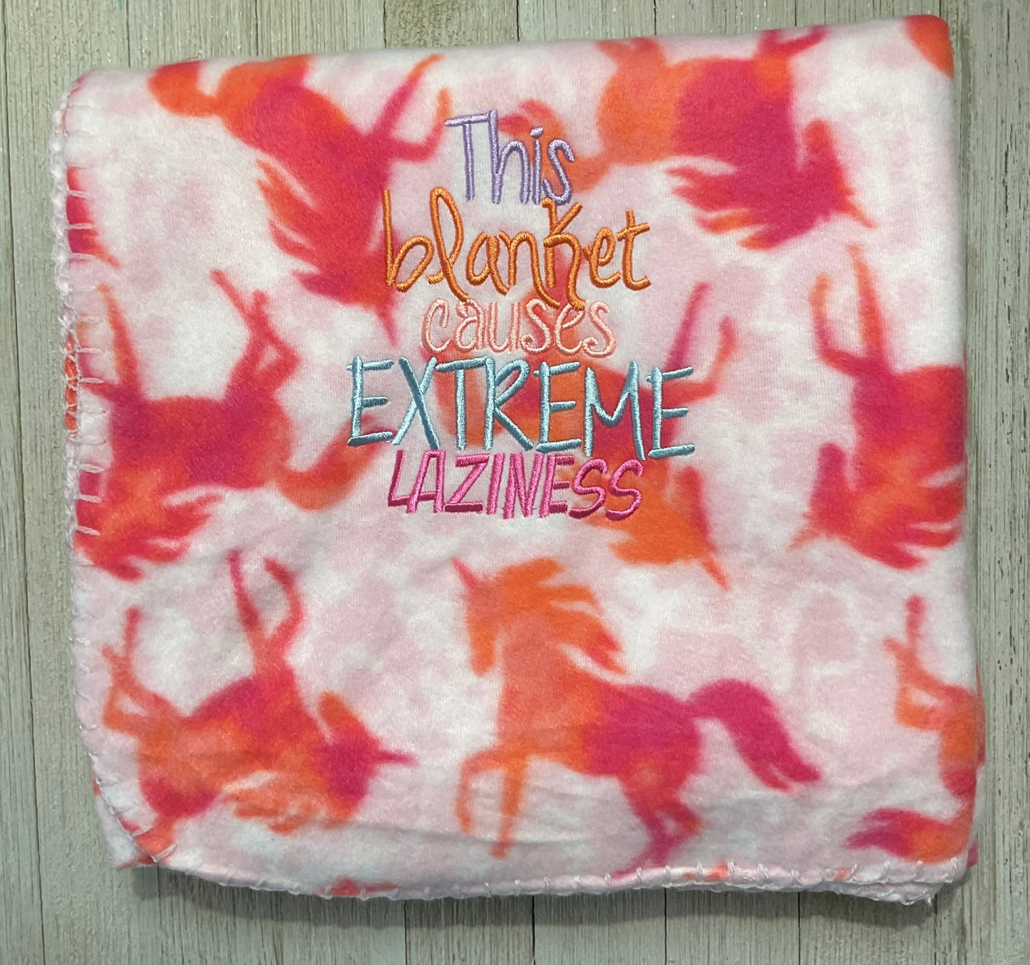 This blanket causes Extreme Laziness lap blanket