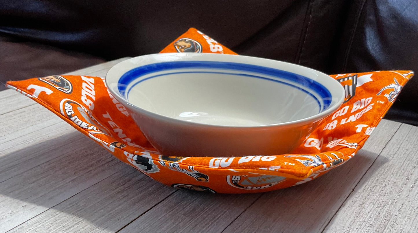 Microwave Bowl Potholder - Tennessee Orange