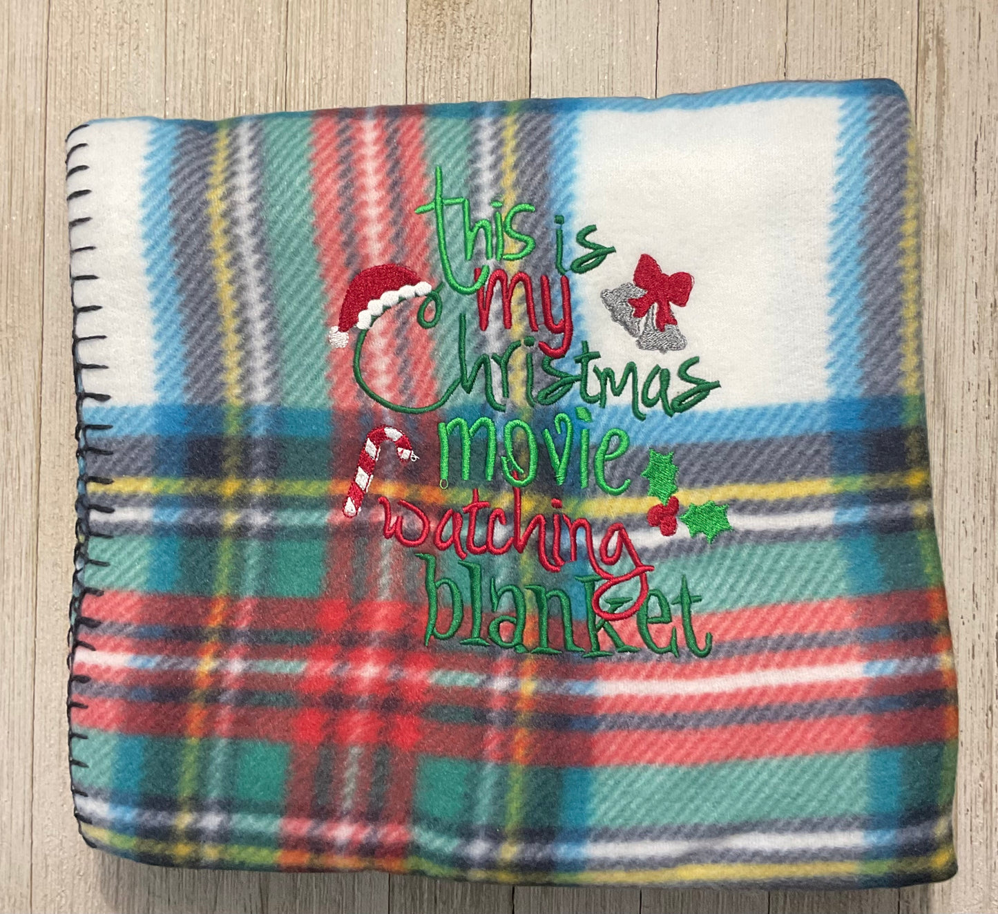 This is my Christmas Movie Watching Blanket Lap Blanket