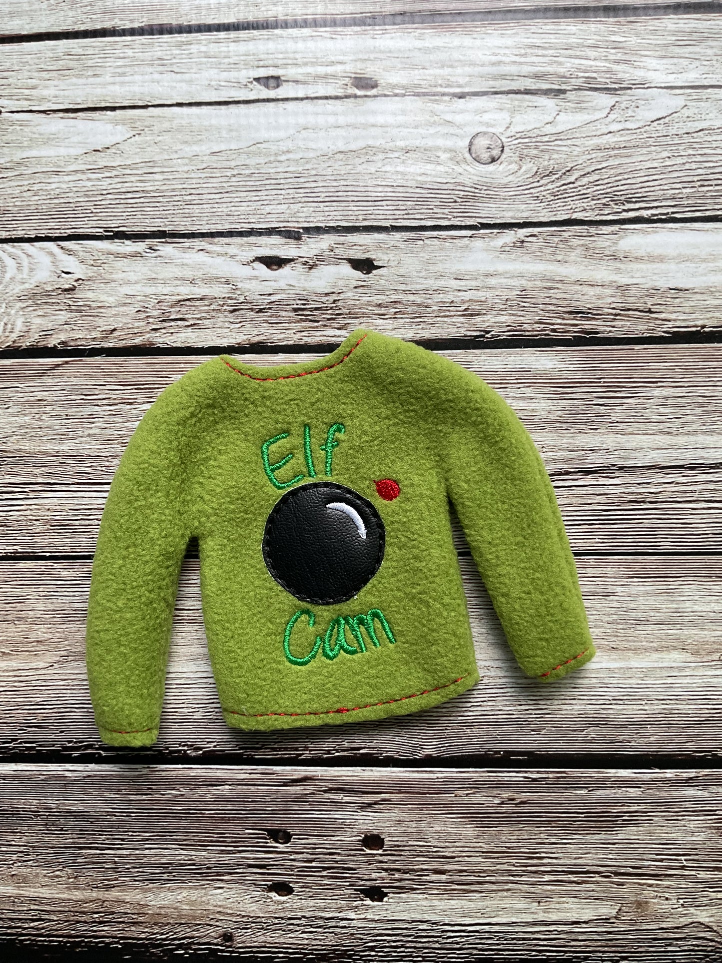 (130) Holiday Elf/Doll Sweater featuring the Elf Cam