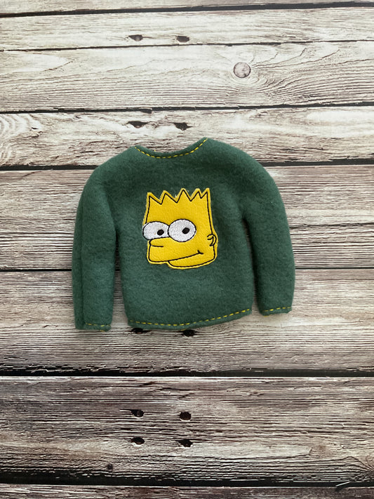 (209) Holiday Elf/Doll Sweater Bart S