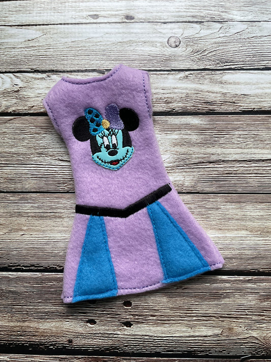 (158) Holiday Elf/Doll Sweater Minnie Sally Cheer Dress