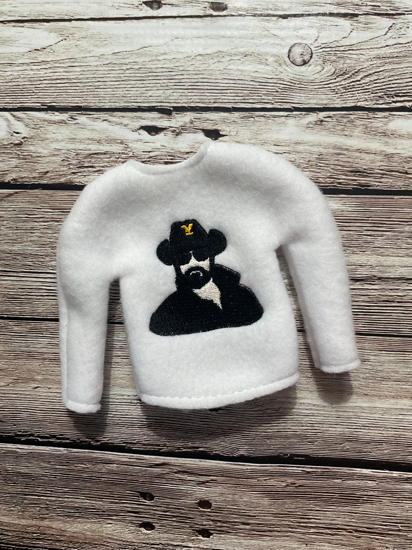 (274) Holiday Elf/Doll Sweater featuring RIP Yellowstone