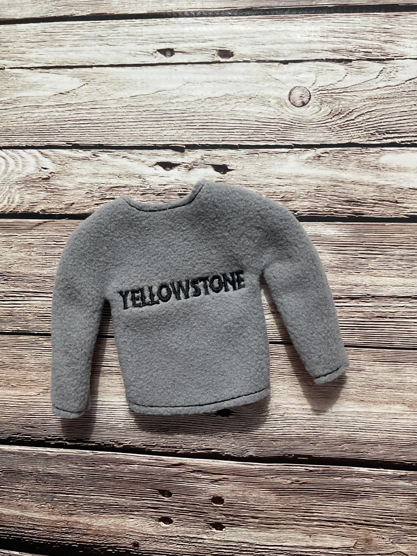 (275) Holiday Elf/Doll Sweater featuring “Yellowstone”