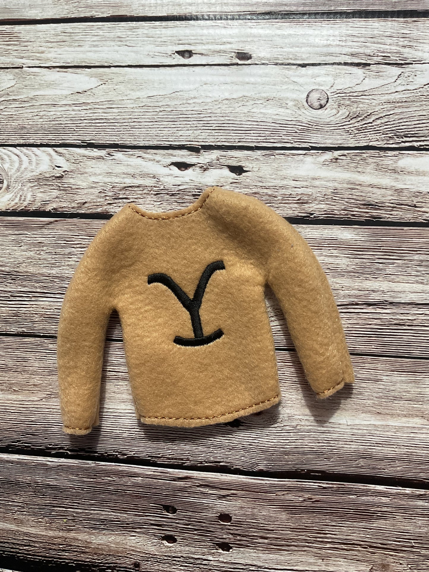 (276) Holiday Elf/Doll Sweater featuring Ranch Y