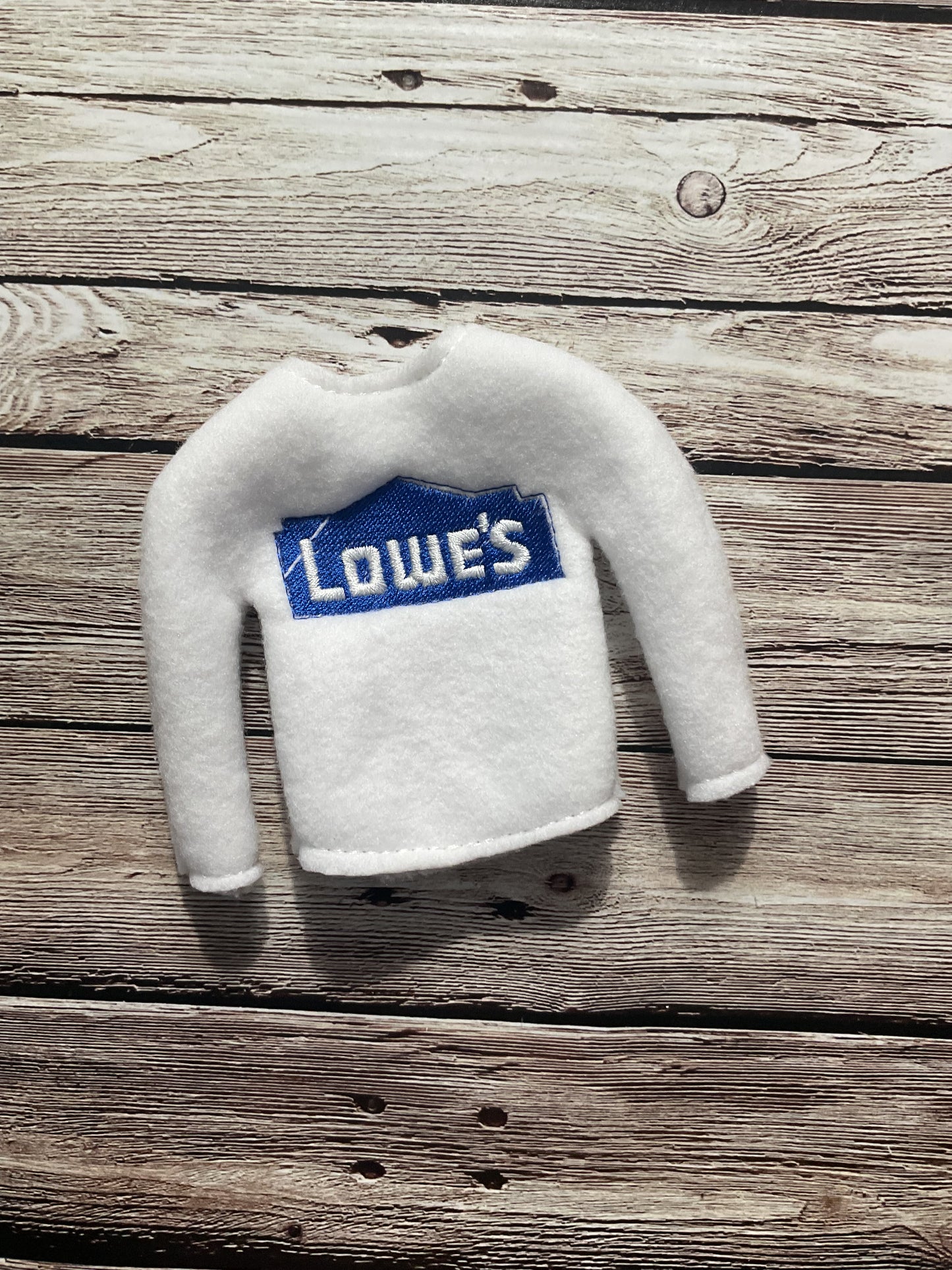 (250) Holiday Elf/Doll Sweater featuring Home Improvement Store