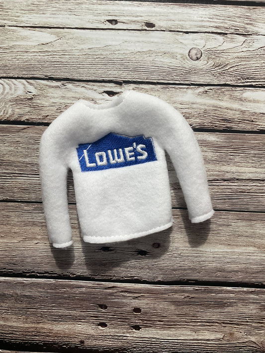 (250) Holiday Elf/Doll Sweater featuring Home Improvement Store