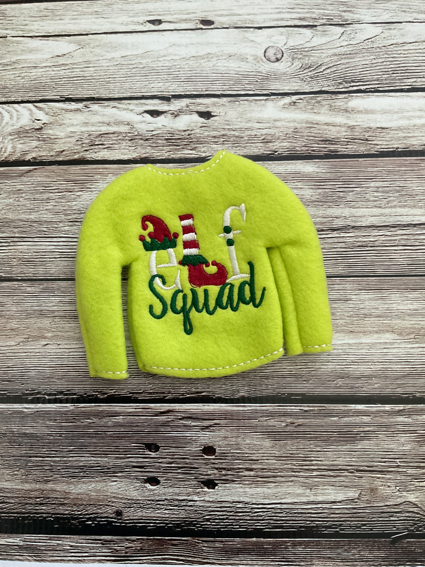 (161) Holiday Elf/Doll Sweater Elf Squad