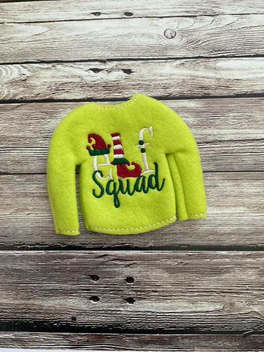 (161) Holiday Elf/Doll Sweater Elf Squad