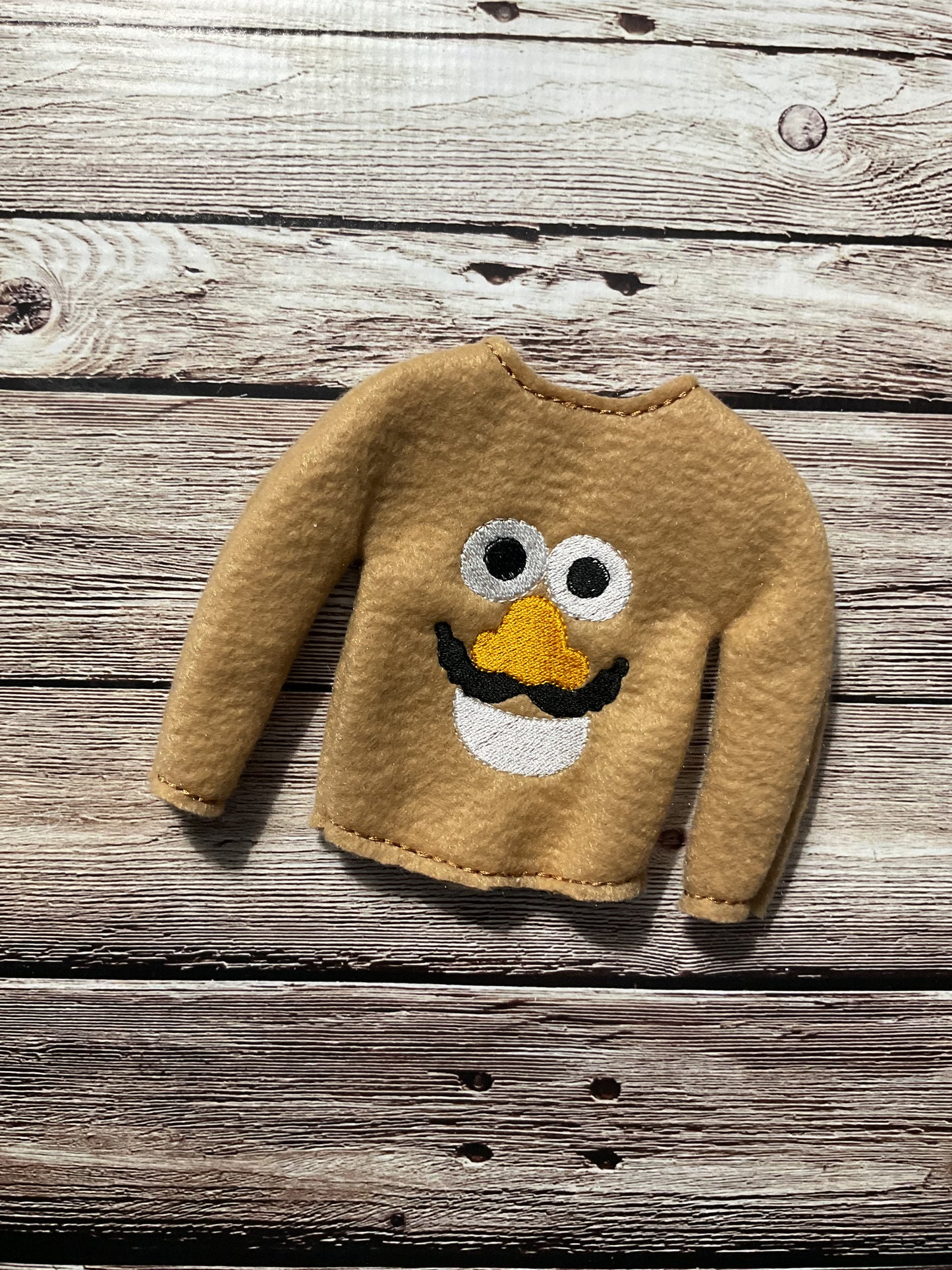 (252) Holiday Elf/Doll Sweater Tato Head Boy