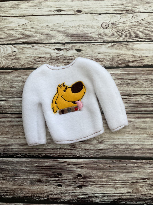 (192) Holiday Elf/Doll Sweater Doug Dog