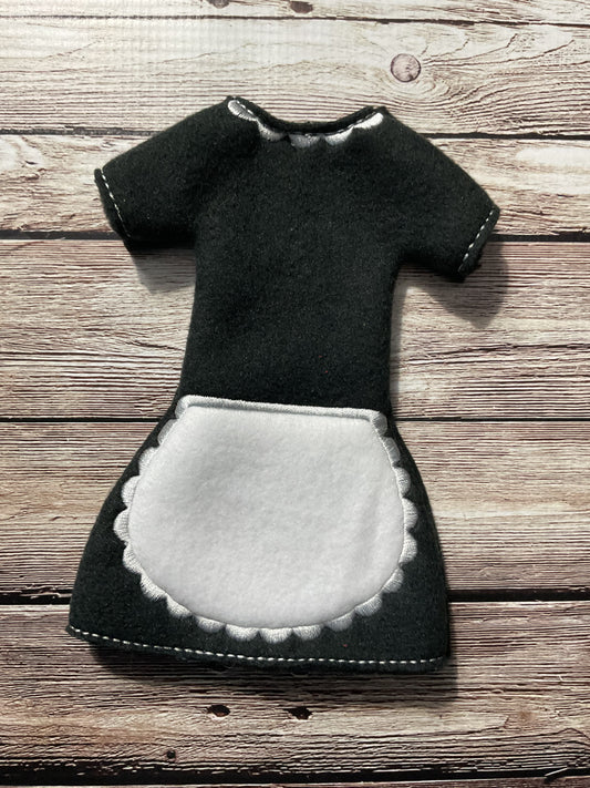 (273) Holiday Elf/Doll Sweater featuring a Maids Dress
