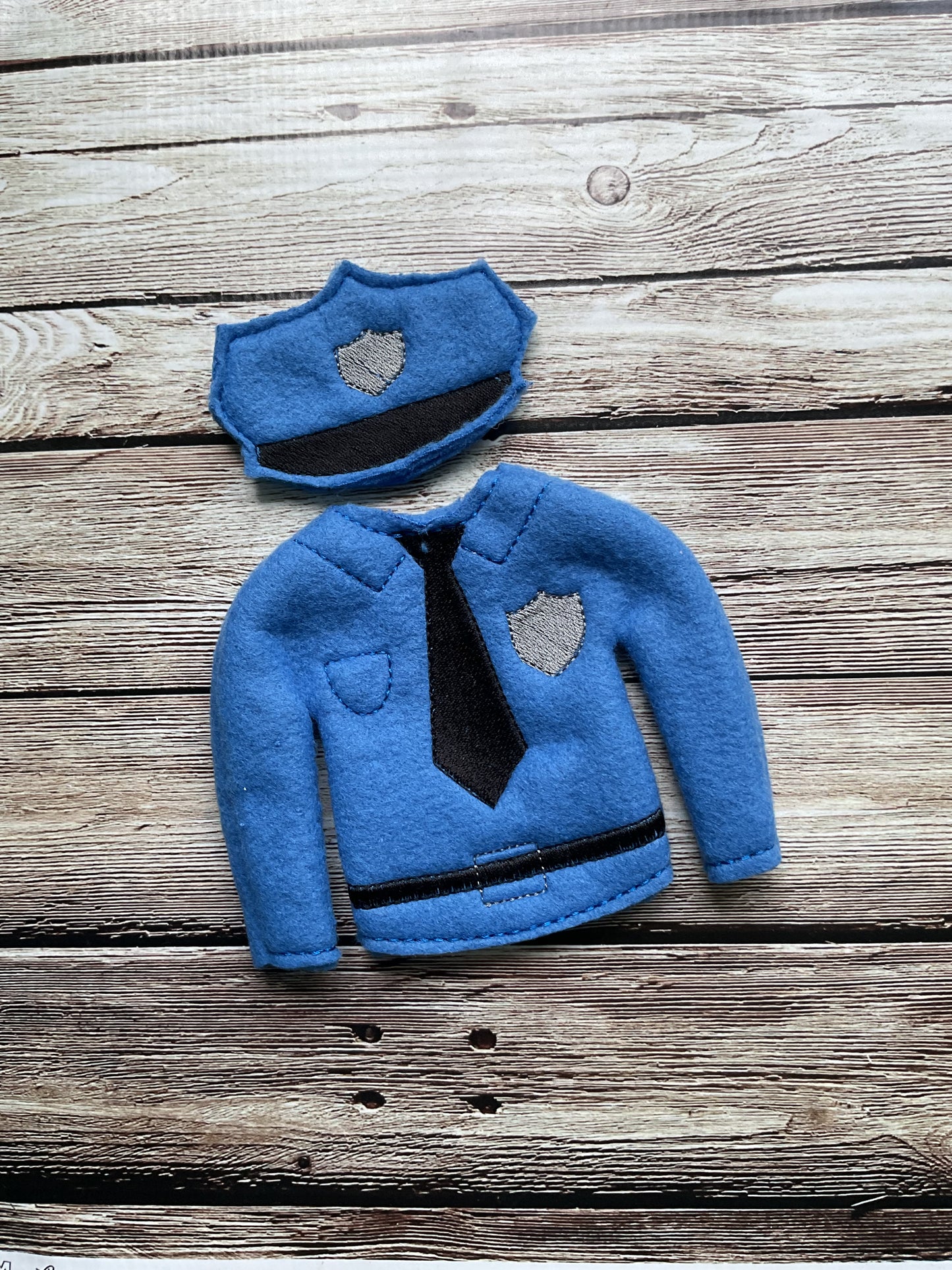(146) Holiday Elf/Doll Sweater Police inspired