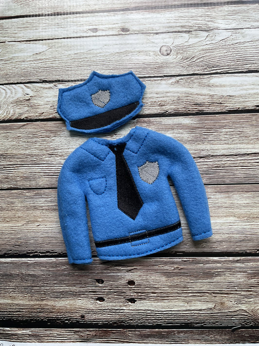(146) Holiday Elf/Doll Sweater Police inspired