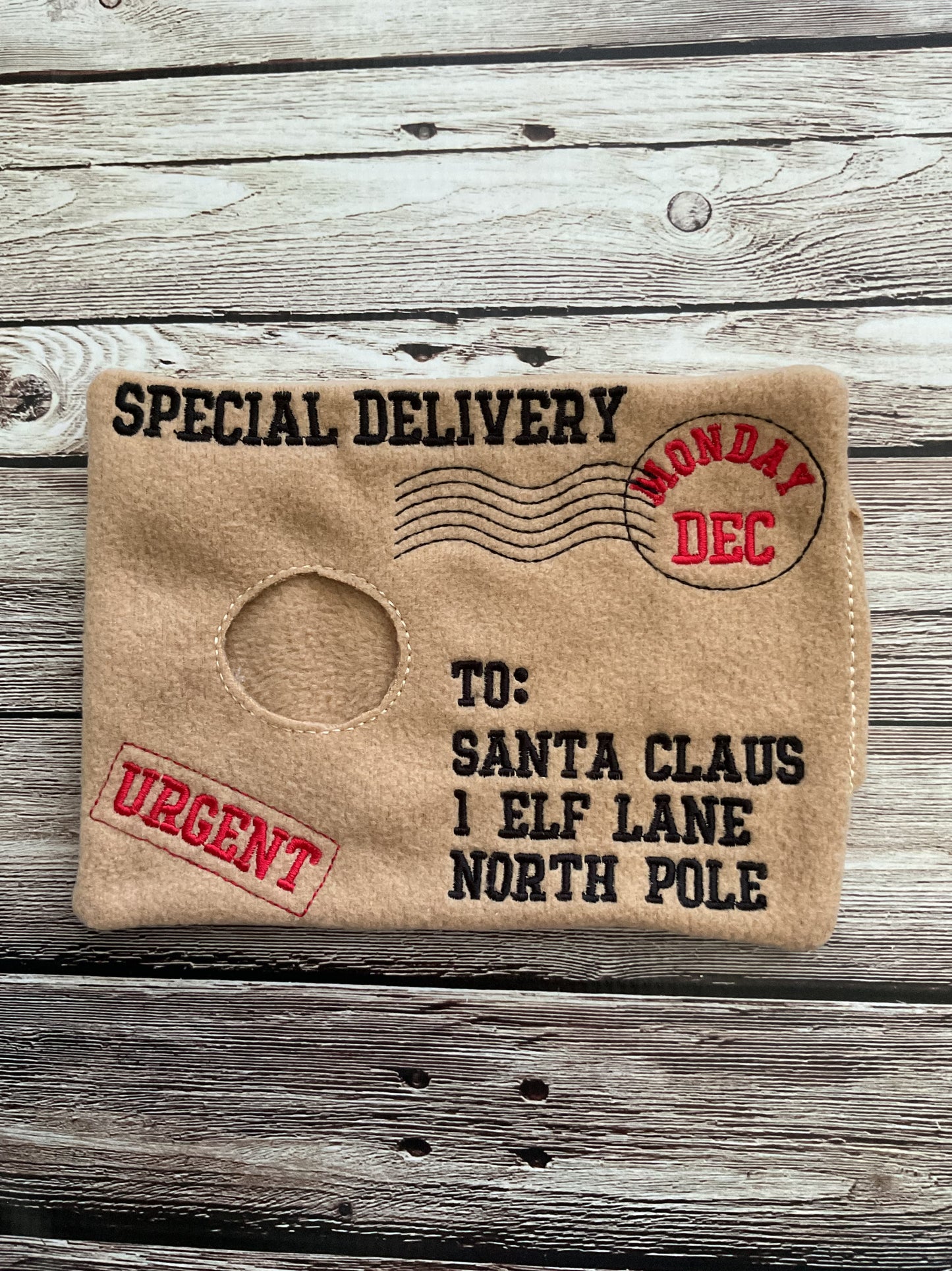 (177) Holiday Elf/Sweater Special Delivery Letter