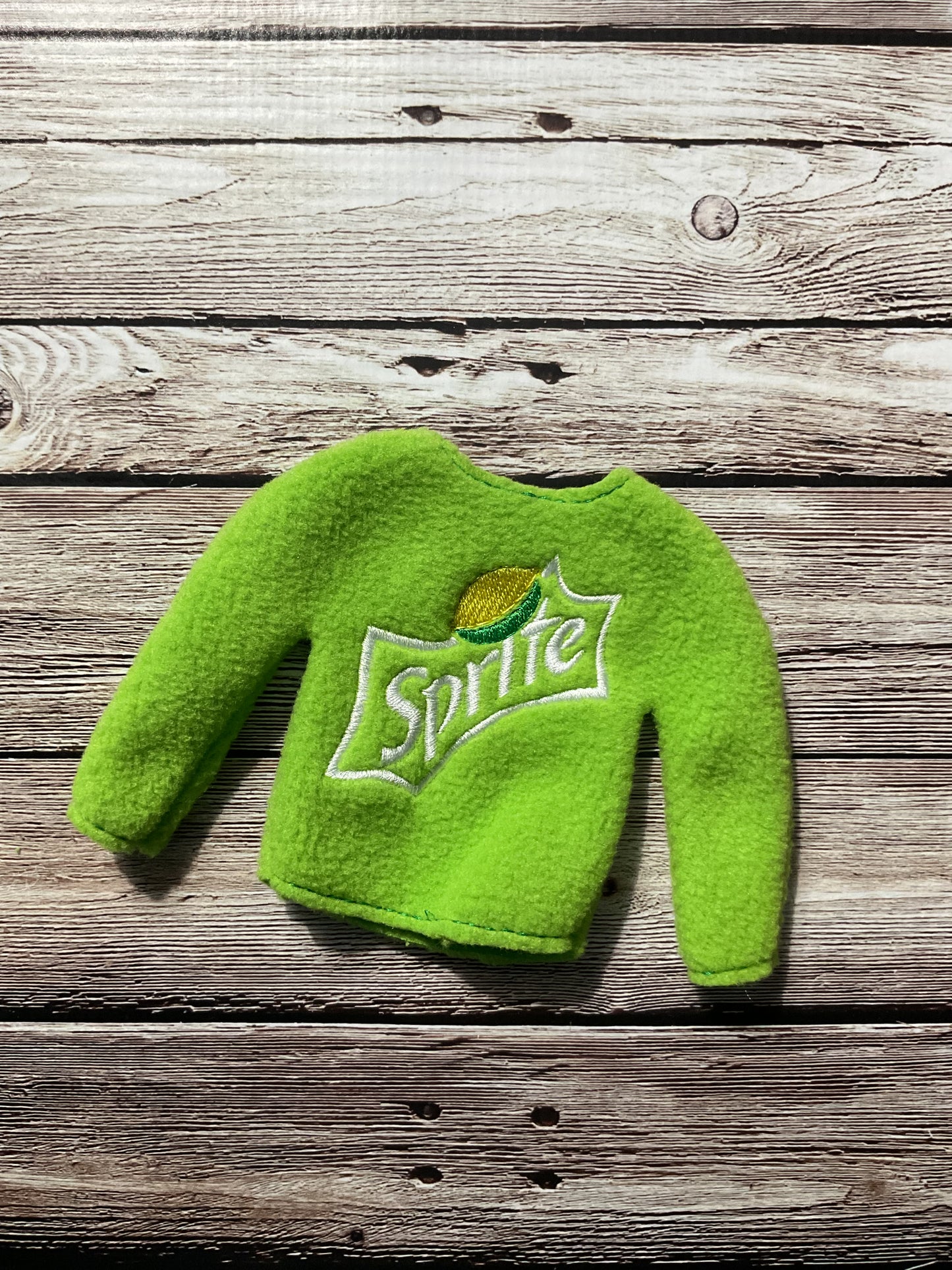 (279) Holiday Elf/Doll Sweater featuring Lemon  Lime Sprite