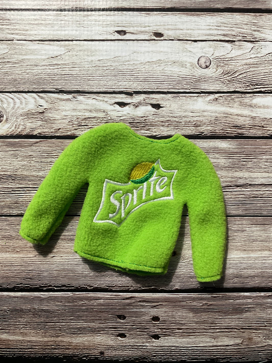 (279) Holiday Elf/Doll Sweater featuring Lemon  Lime Sprite