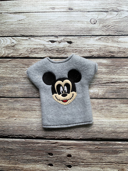 (157) Holiday Elf/doll Sweater Mickey Jack