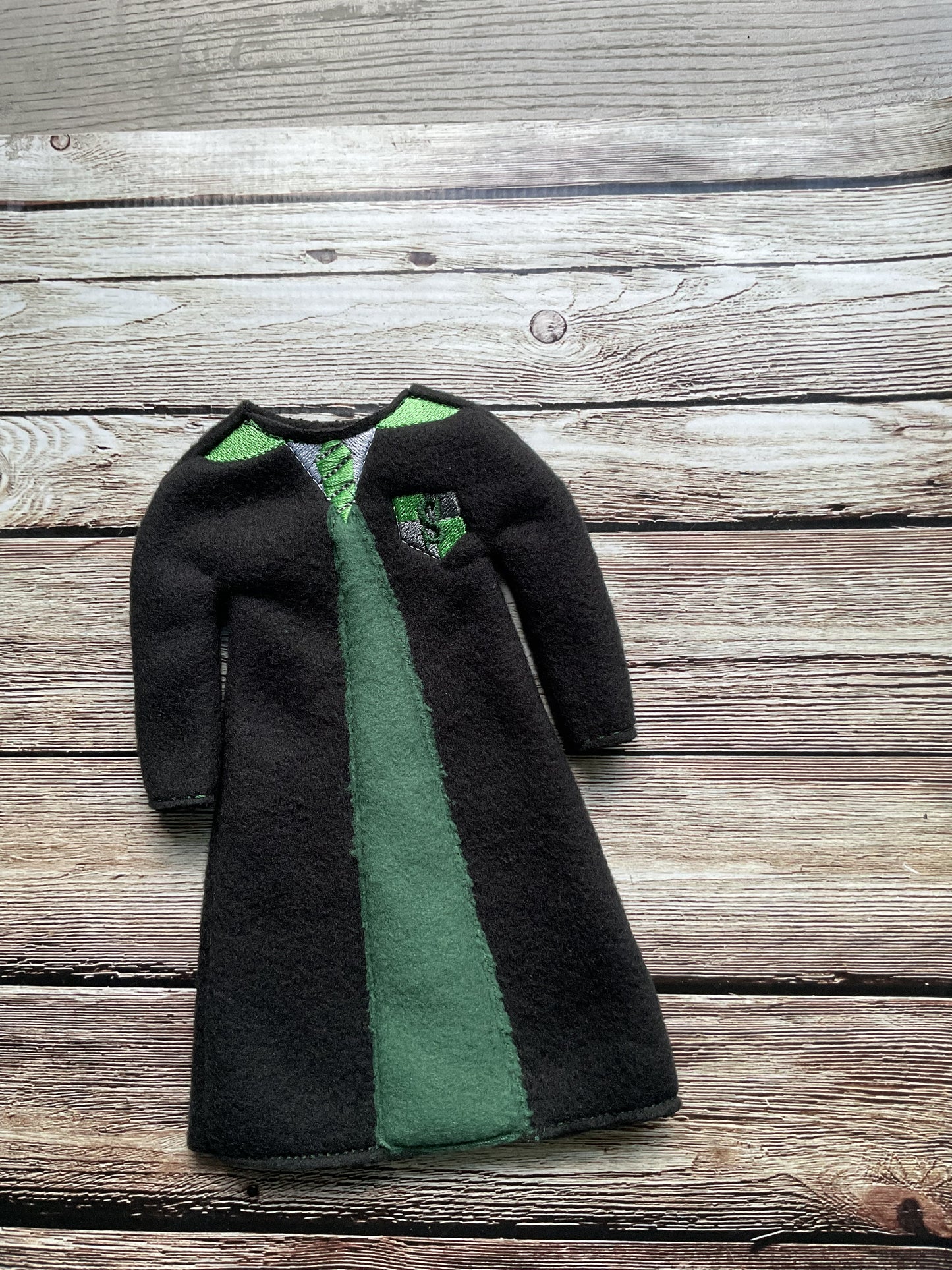 (153) Holiday Elf/Doll Sweater Green S Harry-Potter Robe