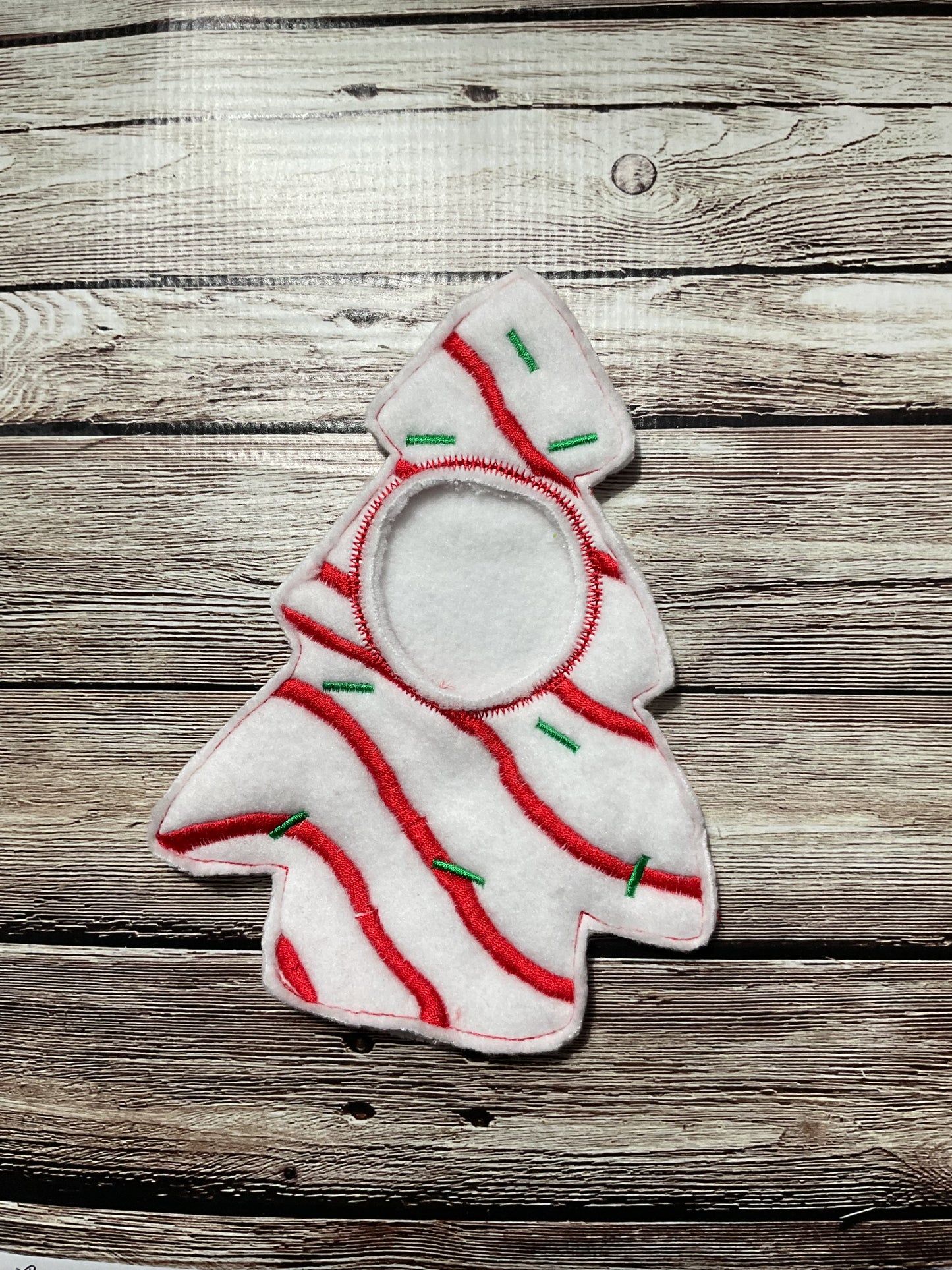 (295) Holiday Elf/Doll Sweater featuring Debbie’s Christmas Tree Cake
