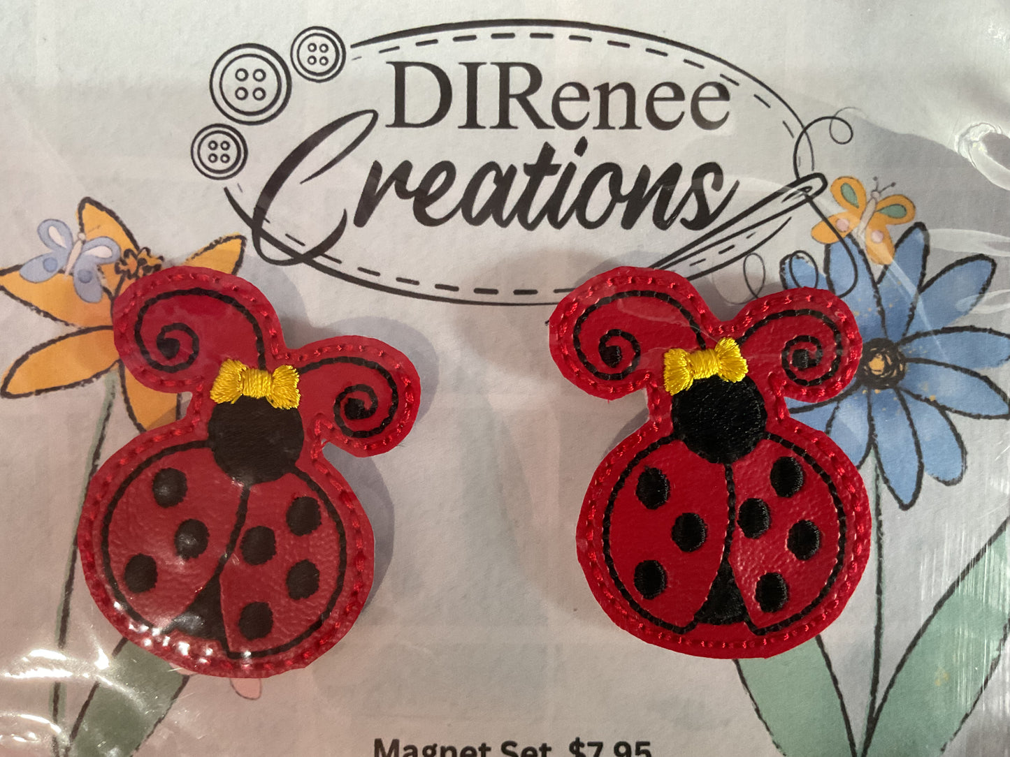 Ladybug Magnets